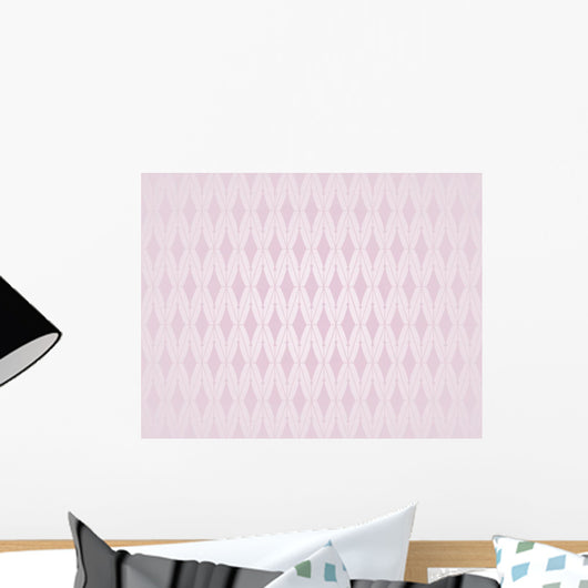 Vintage Victorian Pink Seamless Wall Decal