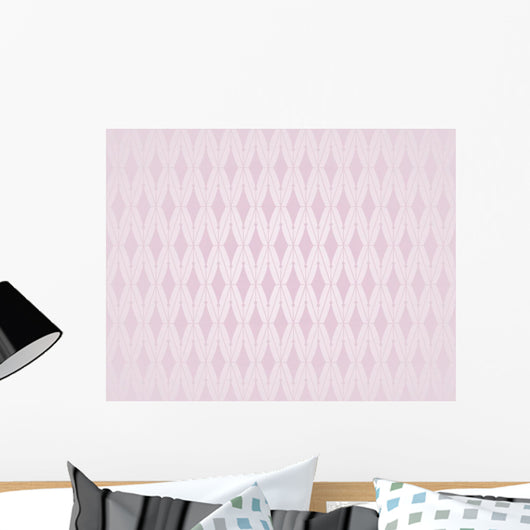 Vintage Victorian Pink Seamless Wall Decal