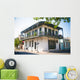Wrought Iron Balconies Building Wall Decal