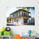 Wrought Iron Balconies Building Wall Decal
