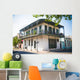 Wrought Iron Balconies Building Wall Decal