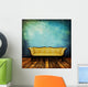 Sofa Interior Grunge Wall Decal