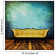 Sofa Interior Grunge Wall Decal