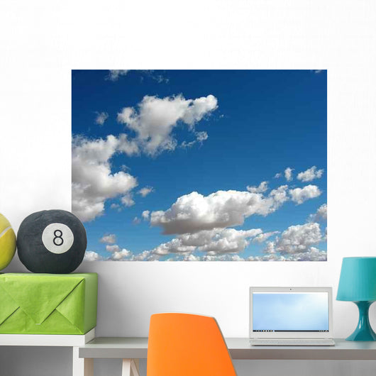 Sky with Nuves Wall Decal