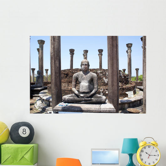 Buddha and Vatadage Wall Decal