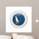 Window Sea and Sailing Wall Decal