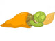 Funny Turtle Baby Sleeping Wall Decal