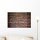 Red Brick Wall Urban Wall Decal