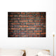 Red Brick Wall Urban Wall Decal