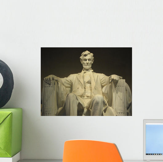 Stoic Lincoln Wall Decal