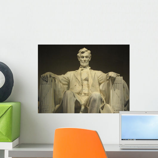 Stoic Lincoln Wall Decal