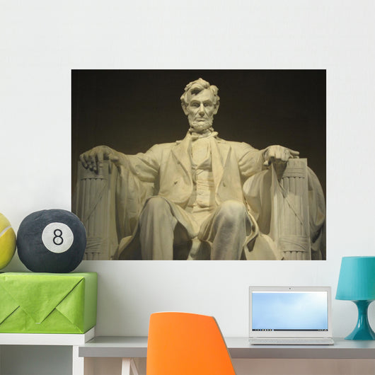 Stoic Lincoln Wall Decal