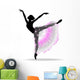 Ballerina Danza Classica-classic Dance Wall Decal