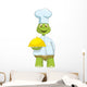 Funny Turtle Chef Wall Decal