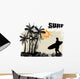 Surf Poster Wall Decal
