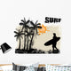 Surf Poster Wall Decal