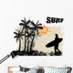 Surf Poster Wall Decal