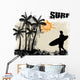 Surf Poster Wall Decal