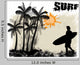 Surf Poster Wall Decal