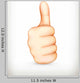 Thumb up Wall Decal