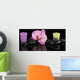 Spa Stones with Orchid Wall Decal