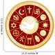 World Religions Dove Mandala Wall Decal