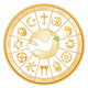 World Religions Mandala Dove Wall Decal