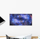 Blue Nebula Gas Cloud Wall Decal