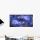 Blue Nebula Gas Cloud Wall Decal