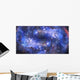 Blue Nebula Gas Cloud Wall Decal