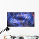 Blue Nebula Gas Cloud Wall Decal