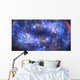 Blue Nebula Gas Cloud Wall Decal