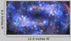 Blue Nebula Gas Cloud Wall Decal