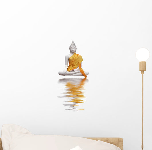 Buddha and Reflections Wall Decal