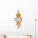 Buddha and Reflections Wall Decal