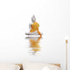 Buddha and Reflections Wall Decal