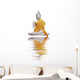 Buddha and Reflections Wall Decal