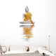 Buddha and Reflections Wall Decal