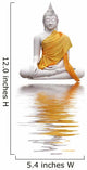 Buddha and Reflections Wall Decal