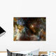 Brown Nebula Gas Cloud Wall Decal