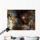 Brown Nebula Gas Cloud Wall Decal