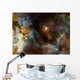 Brown Nebula Gas Cloud Wall Decal