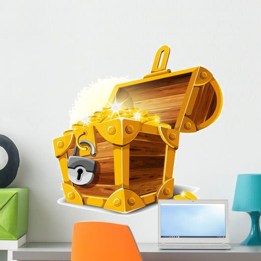 Treasure Chest Wall Decal