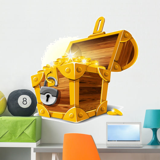 Treasure Chest Wall Decal