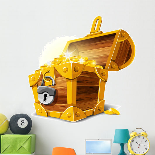 Treasure Chest Wall Decal