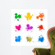 Set Abstract Drops Watercolor Wall Decal