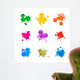 Set Abstract Drops Watercolor Wall Decal