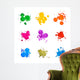Set Abstract Drops Watercolor Wall Decal