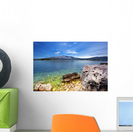 Lakeside Landscape Wall Decal
