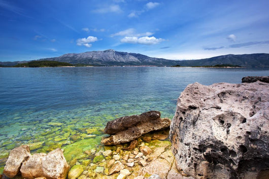 Lakeside Landscape Wall Decal